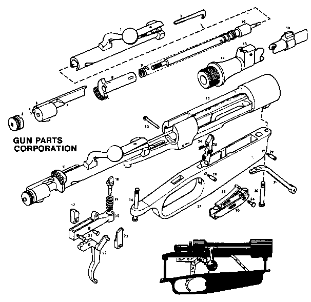 A exploded diagram of the Carcano is supposed to be here